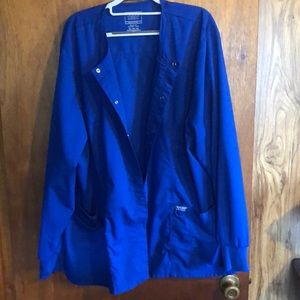 Cherokee workwear scrub jacket